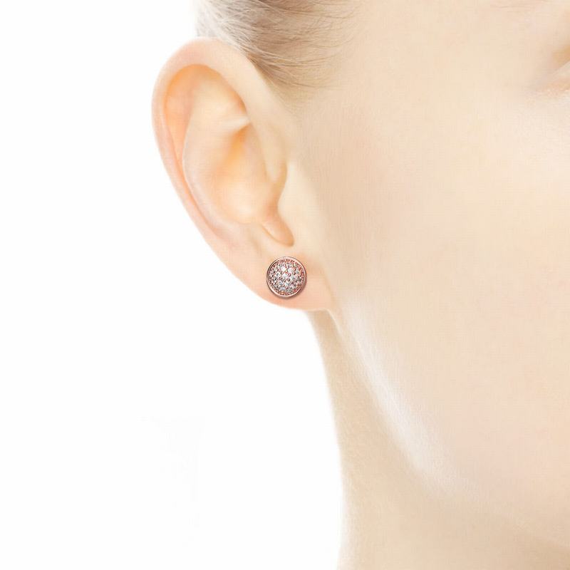 Cercei Cu Surub Pandora Rose™ Dazzling Droplets (SFtfl9xk)